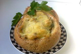 Куриная грудка в гнезде под шубой