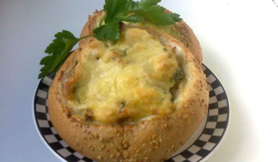 Рецепт куриной грудки в гнезде под шубой