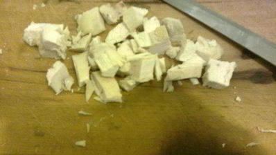 куриная грудка в гнезде под шубой