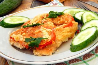 Курица под шубой в духовке