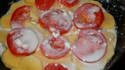 курица под шубой в духовке