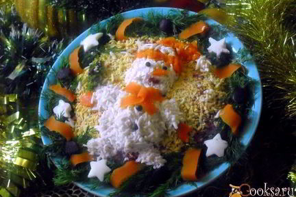 Новогодняя сельдь под шубой