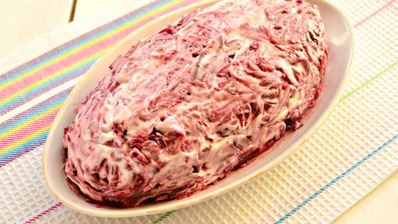 праздничная селедка под шубой