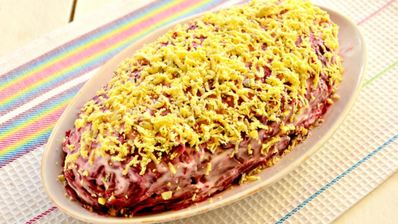 праздничная селедка под шубой