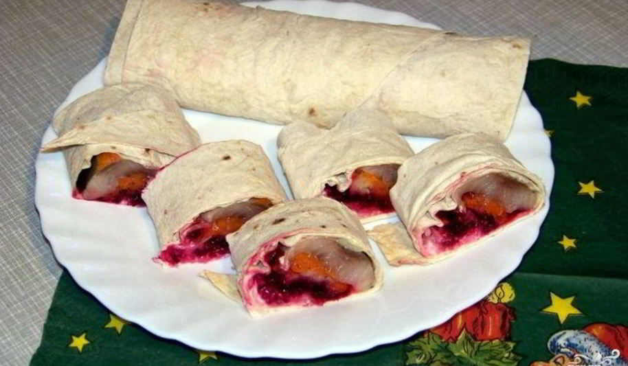 Рецепт рулета селедка под шубой в лаваше