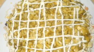 салат курочка под шубой