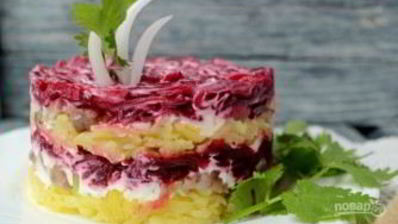 салат под шубой классический