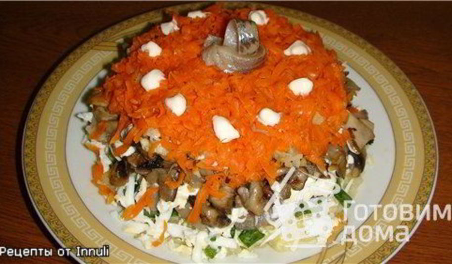 Рецепт салата селедка под лисьей шубой