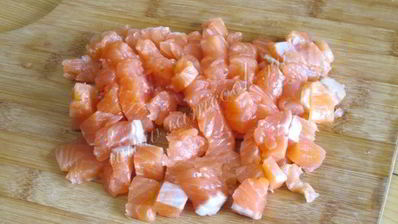 салат семга под шубой