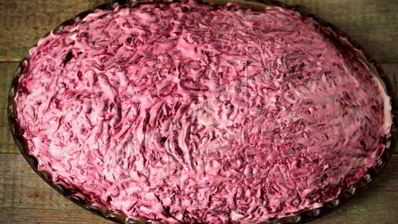 салат скумбрия под шубой