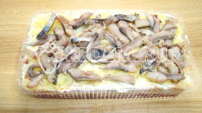 салат заливная селедка под шубой