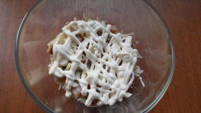 сельдь под шубой без свеклы