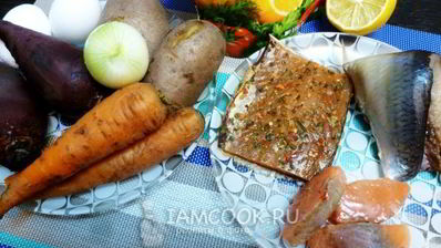 сельдь под шубой тройной тулуп