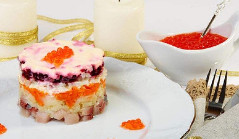 Рецепт сельди под шубой