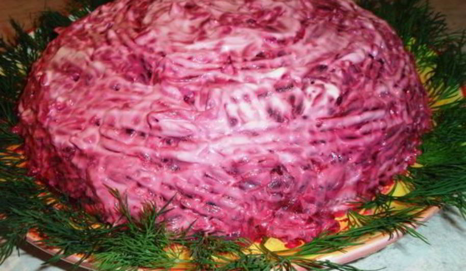 Рецепт селедки под шубкой