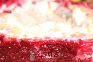 Селедка под шубой рулетом