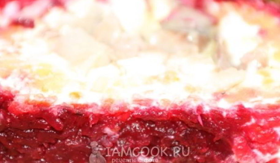 Рецепт селедки под шубой рулетом