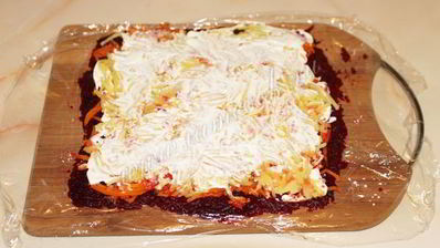 селедка под шубой рулетом