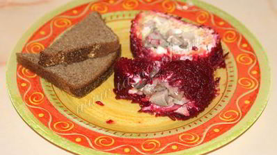 селедка под шубой рулетом