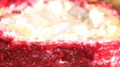 селедка под шубой рулетом