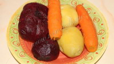 селедка под шубой рулетом