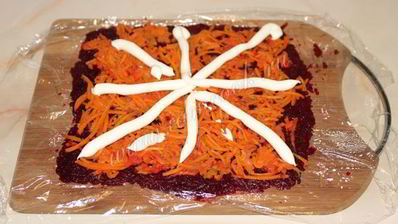 селедка под шубой рулетом