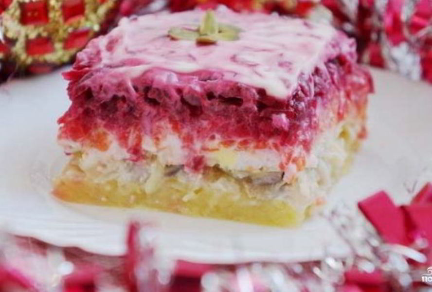 Селедка под шубой в мультиварке