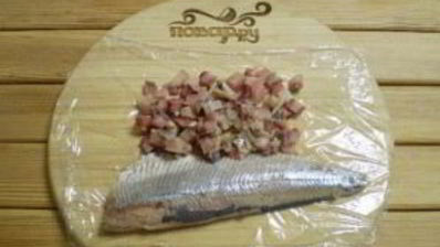 селедка под шубой в виде обезьянки