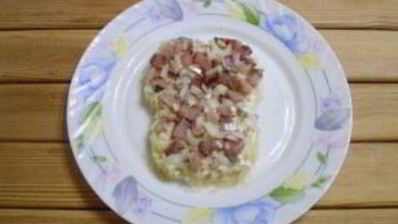 селедка под шубой в виде обезьянки