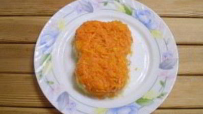 селедка под шубой в виде обезьянки