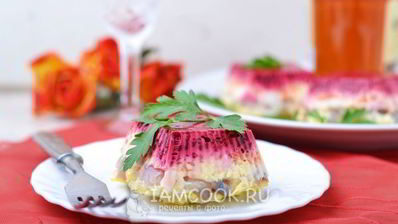 селедка под шубой в желе