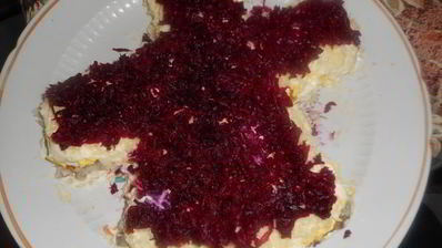 селедочка под шубой в новом стиле