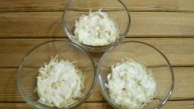 вегетарианская селедка под шубой с нори