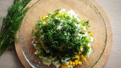 салат с авокадо и огурцом