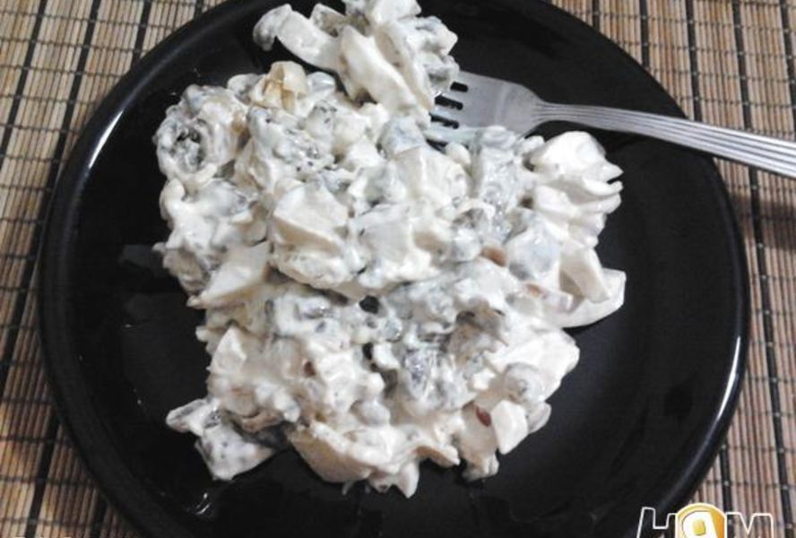 Салат с баклажанами