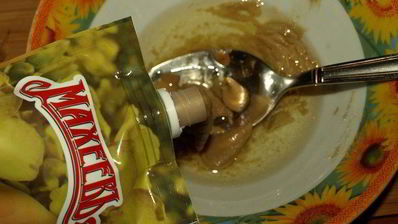 салат с хурмой и курицей