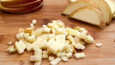 салат с креветками и рисом