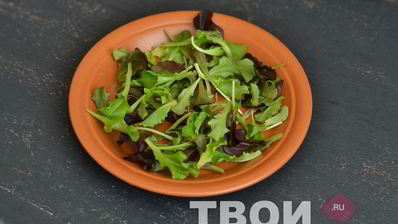 салат с курицей и мандаринами