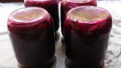 салат со свеклой на зиму