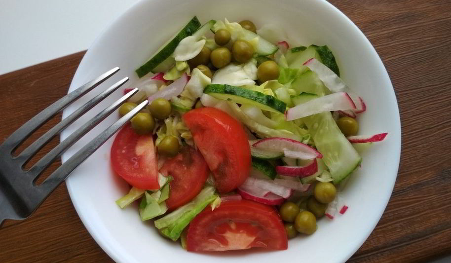 Рецепт салата свежесть