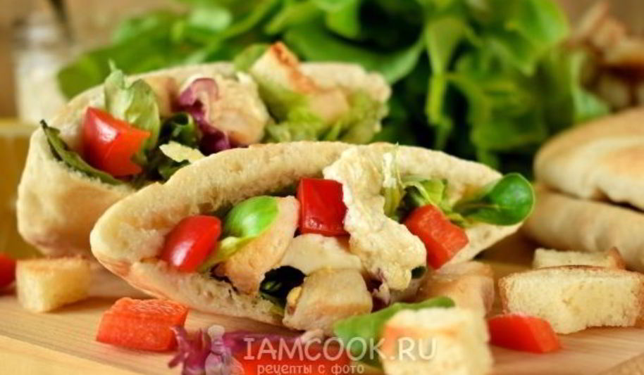 Рецепт конвертиков цезарь