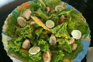 Мой салат Цезарь