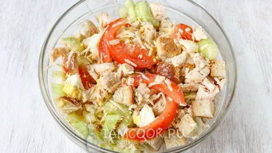 салат цезарь по дюкану