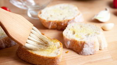 шашлык из куриной грудки под соусом цезарь