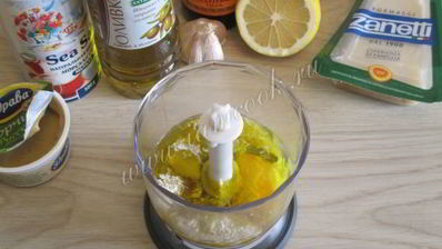 соус для салата цезарь