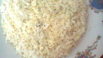 салат в виде сердца