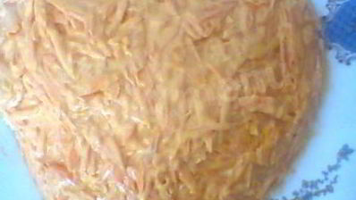 салат в виде сердца