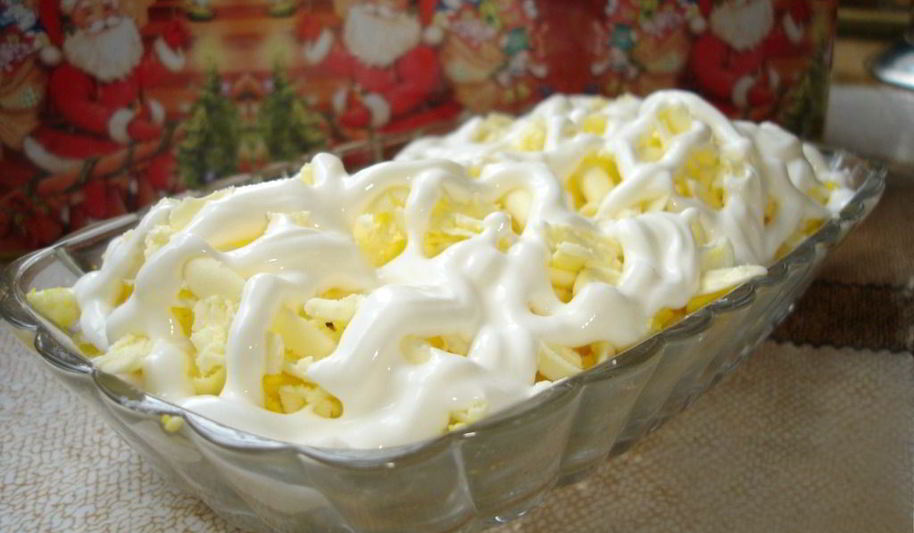 Рецепт салата вьюга