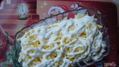 салат вьюга