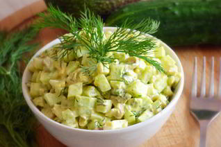 Салаты с авокадо